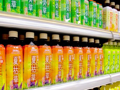 Product rack_Bottled drinks