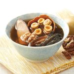 金羅漢果菜乾淮山合桃素湯
