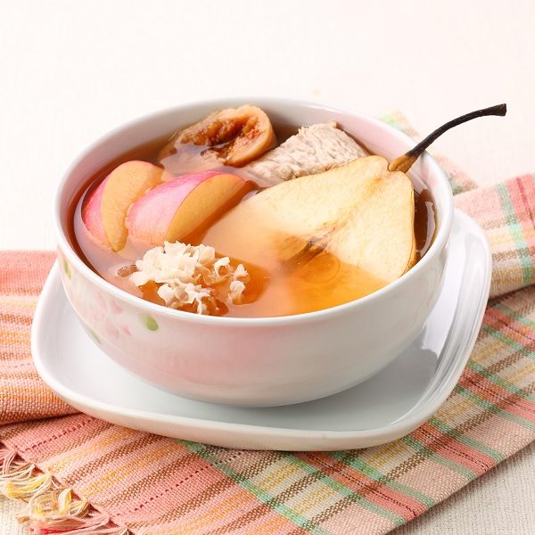 雪梨蘋果無花果豬腱湯 (附湯料) 600×600